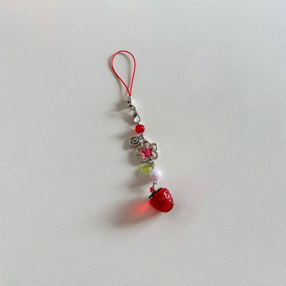 Floral Charm Keychain