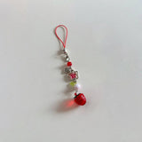 Floral Charm Keychain