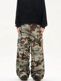 Breathable Streetwear Camouflage Cargo Casual Pants