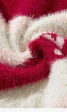 Christmas Snowflake Stripes Knitted Sweater