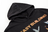 Vintage Burning Butterfly Hoodie