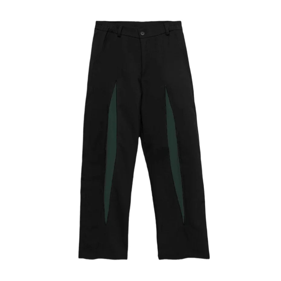 Y2K Classic Patchwork Geometry Punk Pants
