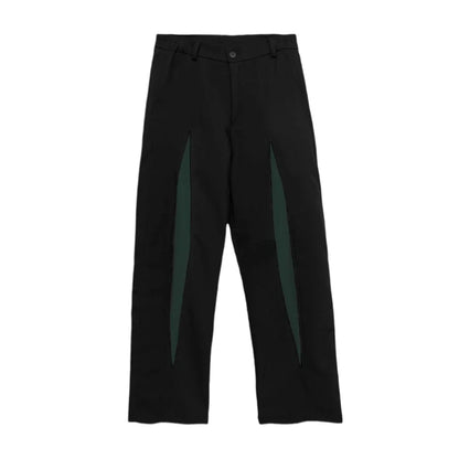 Y2K Classic Patchwork Geometry Punk Pants
