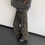 Retro Camouflage Casual Cargo Pants