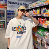 Premium Japanese Cotton Letter Print T-Shirt