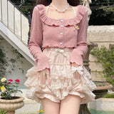 Coquette Ruffled Tiered Skirt