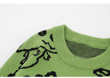 Dragon Graphic Printed Sweater