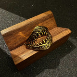 Adjustable Retro Gold Color Open Ring