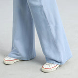 Fashionable Soft Wide Leg Baggy Denim Jeans