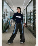American Cool Retro Wide Leg Sweatpants