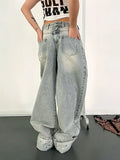 Chic High Waist Loose Streetwear Jeans