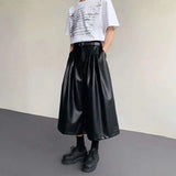 Elegant High Quality Korean Leather Jorts