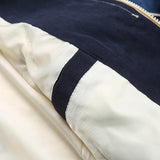 Color Block Detachable Windbreaker Jacket