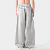 Streetwear Gray Baggy Wide Leg Sweatpants