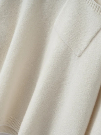 Luxury Cashmere Front Pocket Sweater
