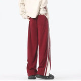 Winter Y2K Corduroy Wide Leg Sports Sweatpants