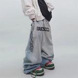 Streetwear Baggy Punk Hip Hop Denim Jeans