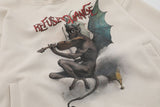 Artist Devil Graphic Print Hoodie