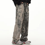 Distressed Gothic Punk Baggy Jeans
