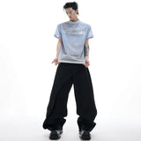 Gradient Washed Breathable Short Sleeve T-Shirt