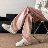 Retro Gradient Black Baggy Jeans