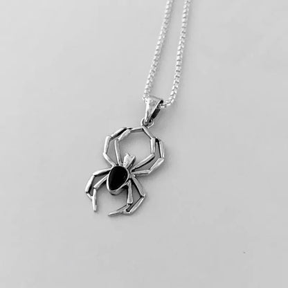 Y2K Spider Necklace