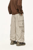 Vintage Distressed Baggy Cargo Pants
