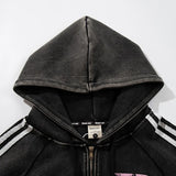 Retro Striped Cosmos Hoodie