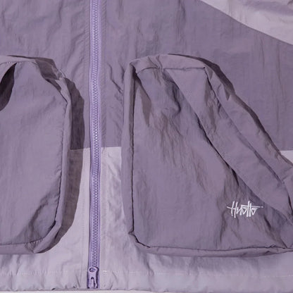 Splicing Color Windbreaker Jacket