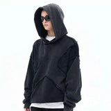 Chic Streetwear Reverse Car Design Hoodie