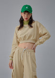 Blank Cropped Women's Sweatshirt