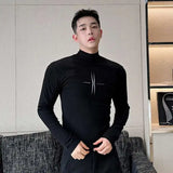 Pattern Printing Long Sleeve T-shirt