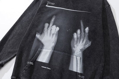 F You X-ray Hoodies