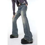 Vintage Blue High Waist Denim Jeans