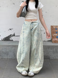 Vintage Streetwear Eclectic Trashy Denim Jeans