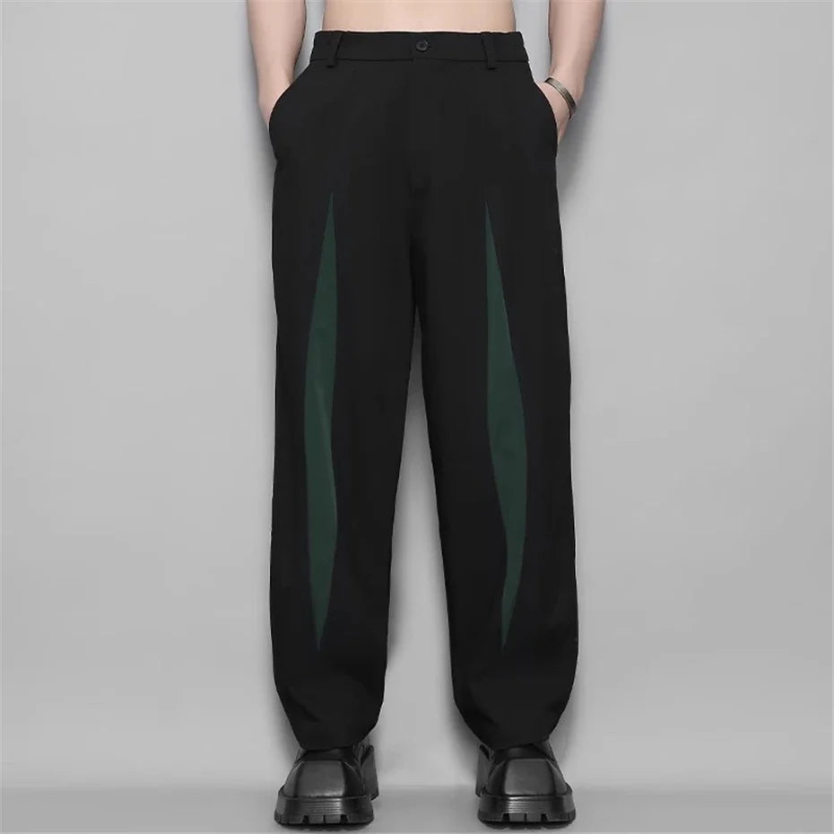 Y2K Classic Patchwork Geometry Punk Pants