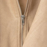 Vintage Lightweight High Neck Zipper Wool Jacket