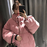 Sweet Pink Chic Bows Bomber Jacket