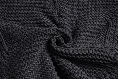 Twisted Cable Knit Sweater