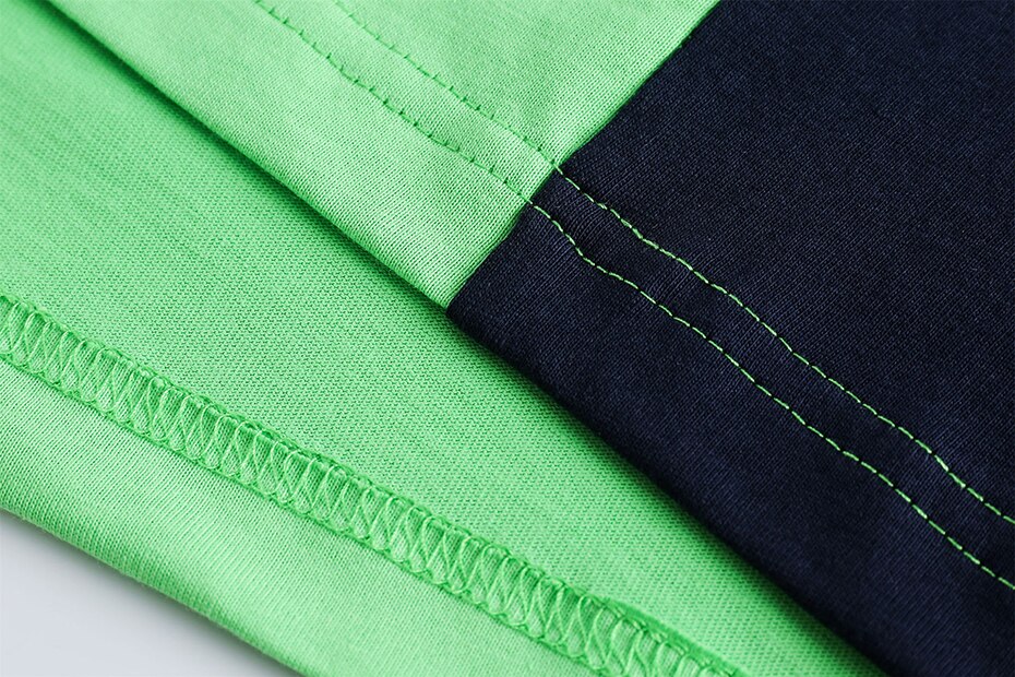 "Answer Me" Color Block T-shirt