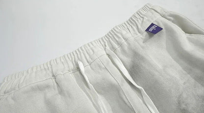 Streetwear High Street Patched Wide Leg Jeans
