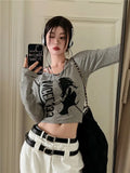 Y2K Women's Grunge Top