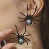 Gothic Dark Vintage Punk Spider Earrings