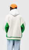Mysterious Patchwork Varsity Jacket