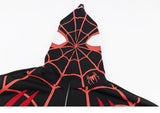 Y2K Spider Embroidery Oversized Hoodie