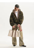 Camouflage Winter Thick Fur Jacket