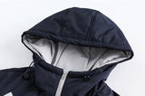 Y2K Oversized Windbreaker Hooded Jacket