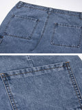 High Waist Cargo Jeans