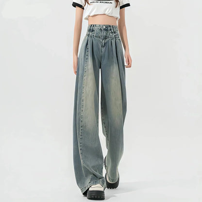 Vintage Loose High-waist Jeans