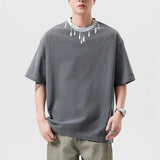 Flattering Cool Loose Casual Cotton Cityboy T-Shirt